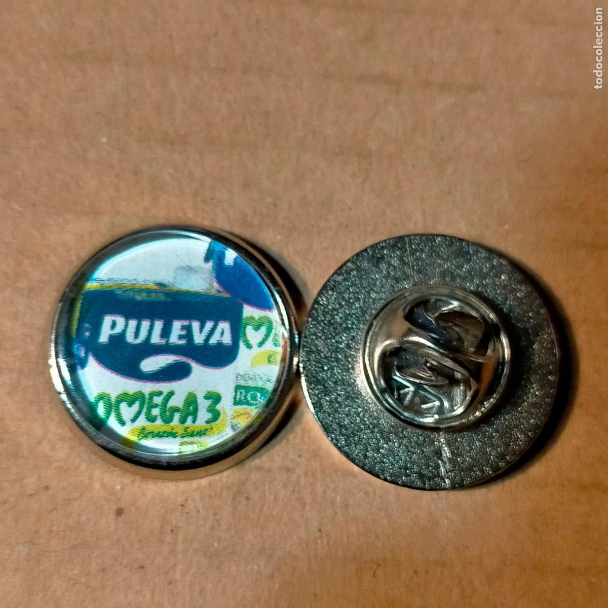 Pins e Spille di collezione: PIN REDONDO METAL - publicidad marca comercial leche l&aacute;cteo Puleva