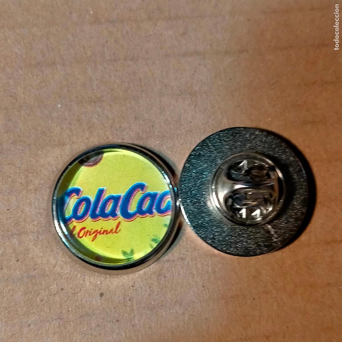 Pins de colecci&oacute;n: PIN REDONDO METAL - publicidad marca comercial cola cao