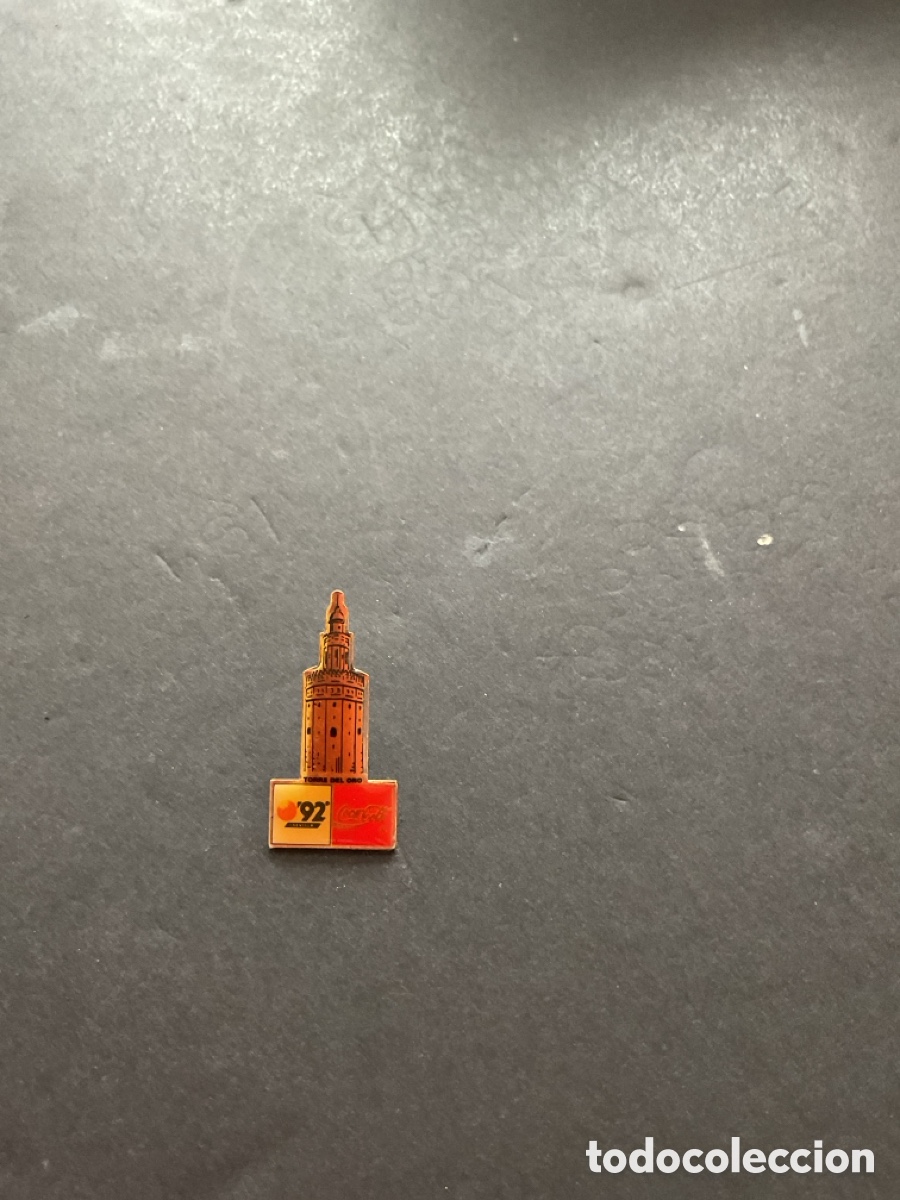 Pins de colecci&oacute;n: Pin de Coca Cola Expo 92