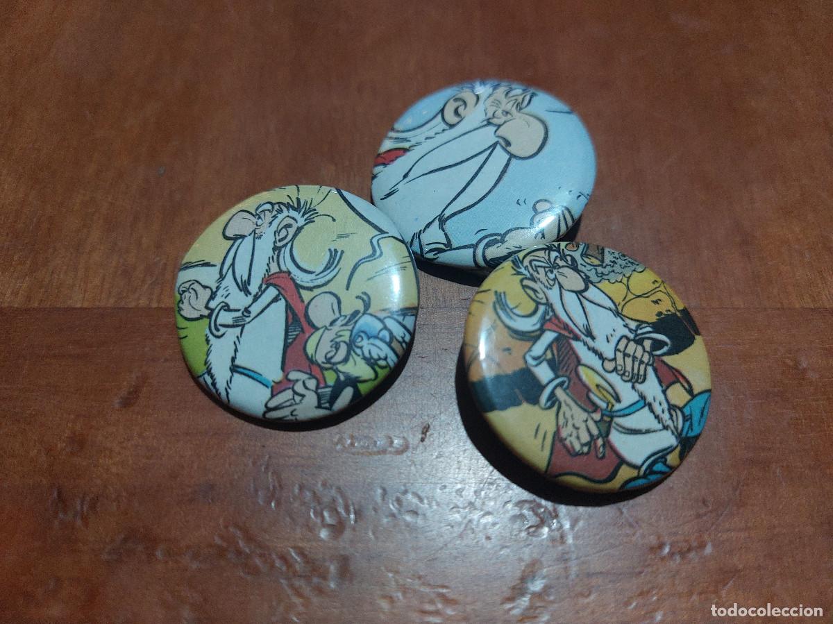 Pins de colecci&oacute;n: PANORAMIX. COMIC 3 CHAPA PIN. 0,31 MM MET&Aacute;LICA POR DETR&Aacute;S. SIN USO. DIFICIL