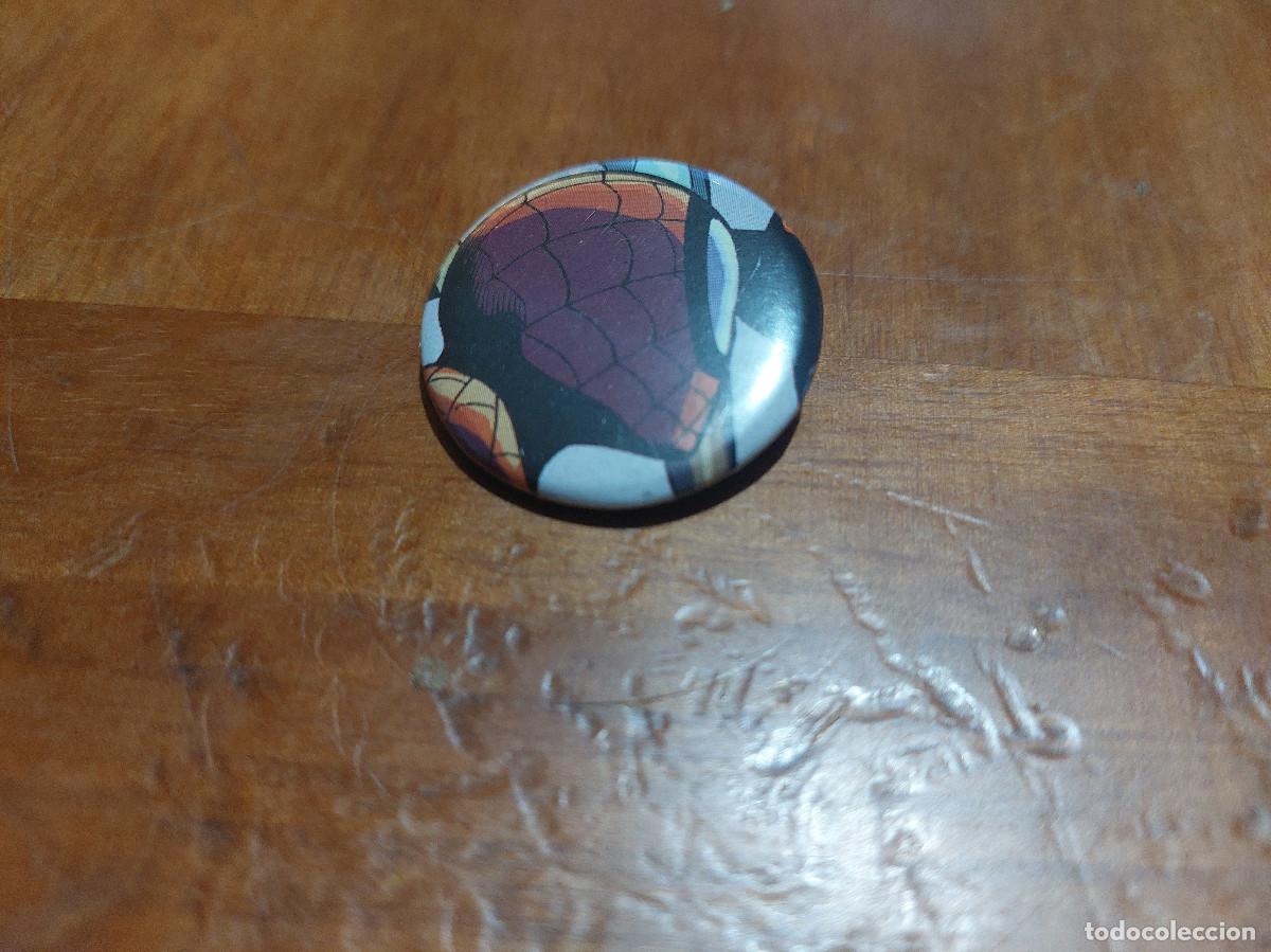 Pins de colecci&oacute;n: SPIDERMAN COLOR. COMIC. CHAPA PIN. 0,31 MM MET&Aacute;LICA POR DETR&Aacute;S. SIN USO. DIFICIL