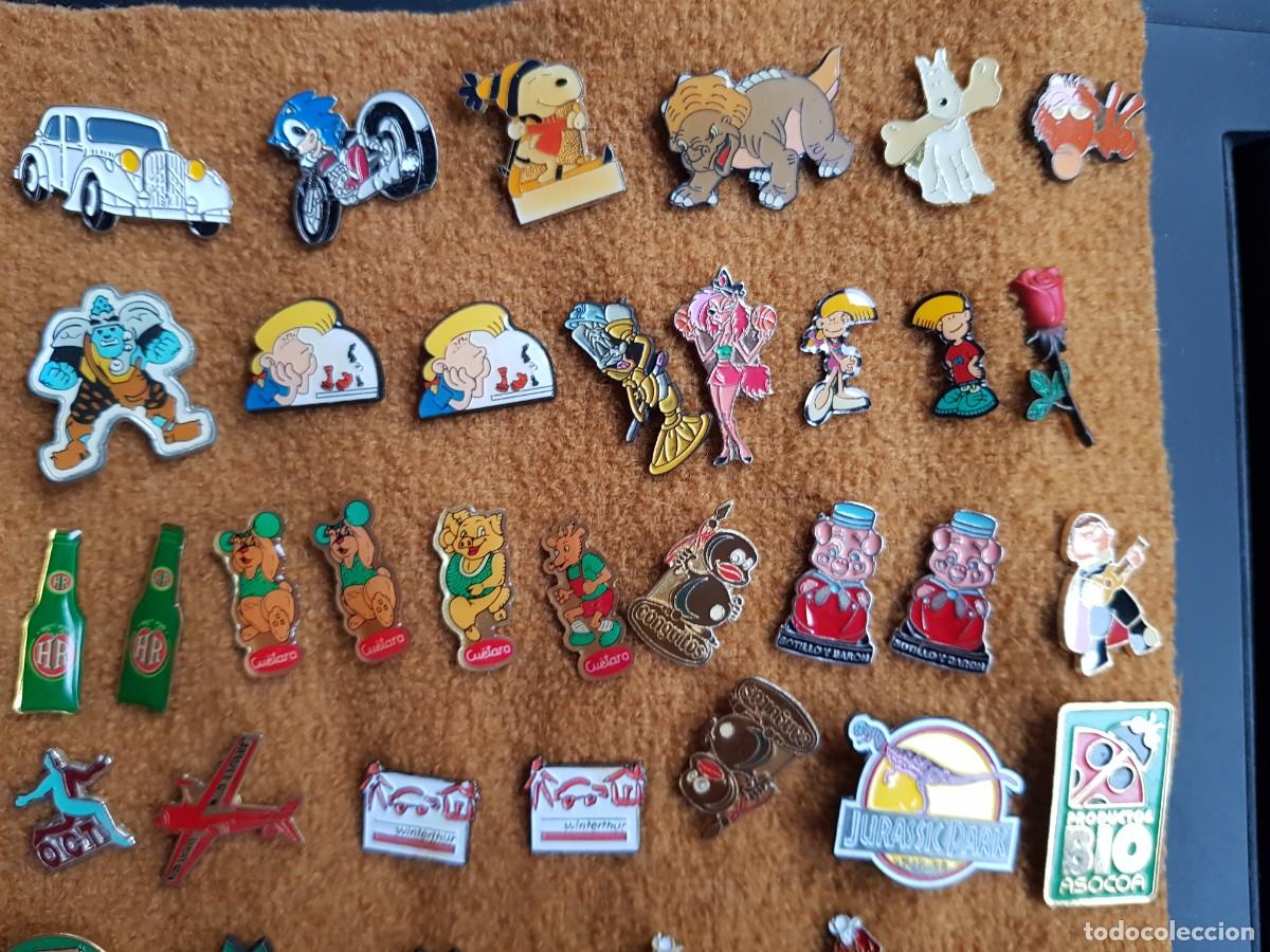 Pins de colecci&oacute;n: LOTE 62 PINS DE TEMATICA VARIADA - Foto 2