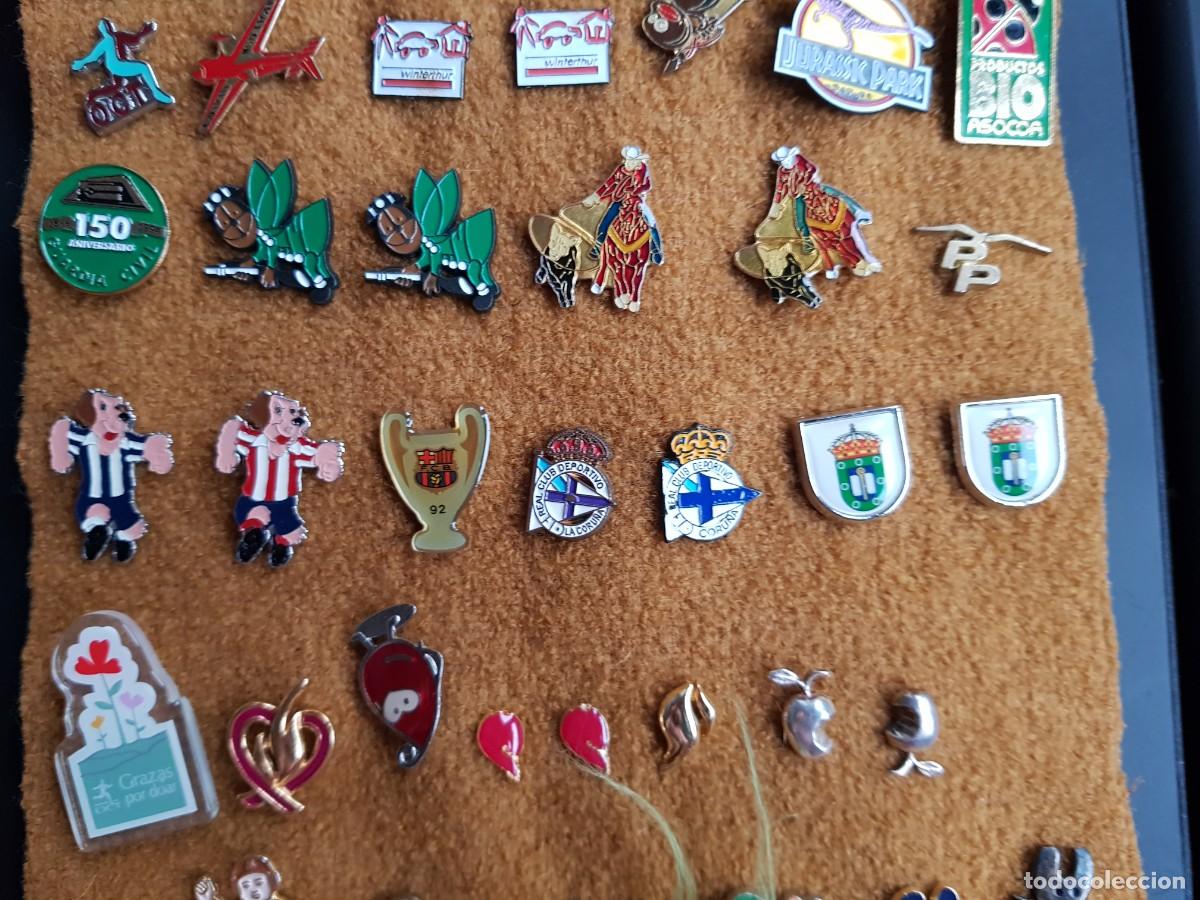 Pins de colecci&oacute;n: LOTE 62 PINS DE TEMATICA VARIADA - Foto 3