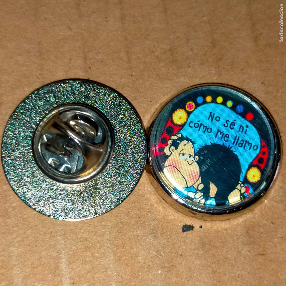 Pins de colecci&oacute;n: PIN REDONDO METAL - frases del dia - VER MUCHAS DIFIERENTES