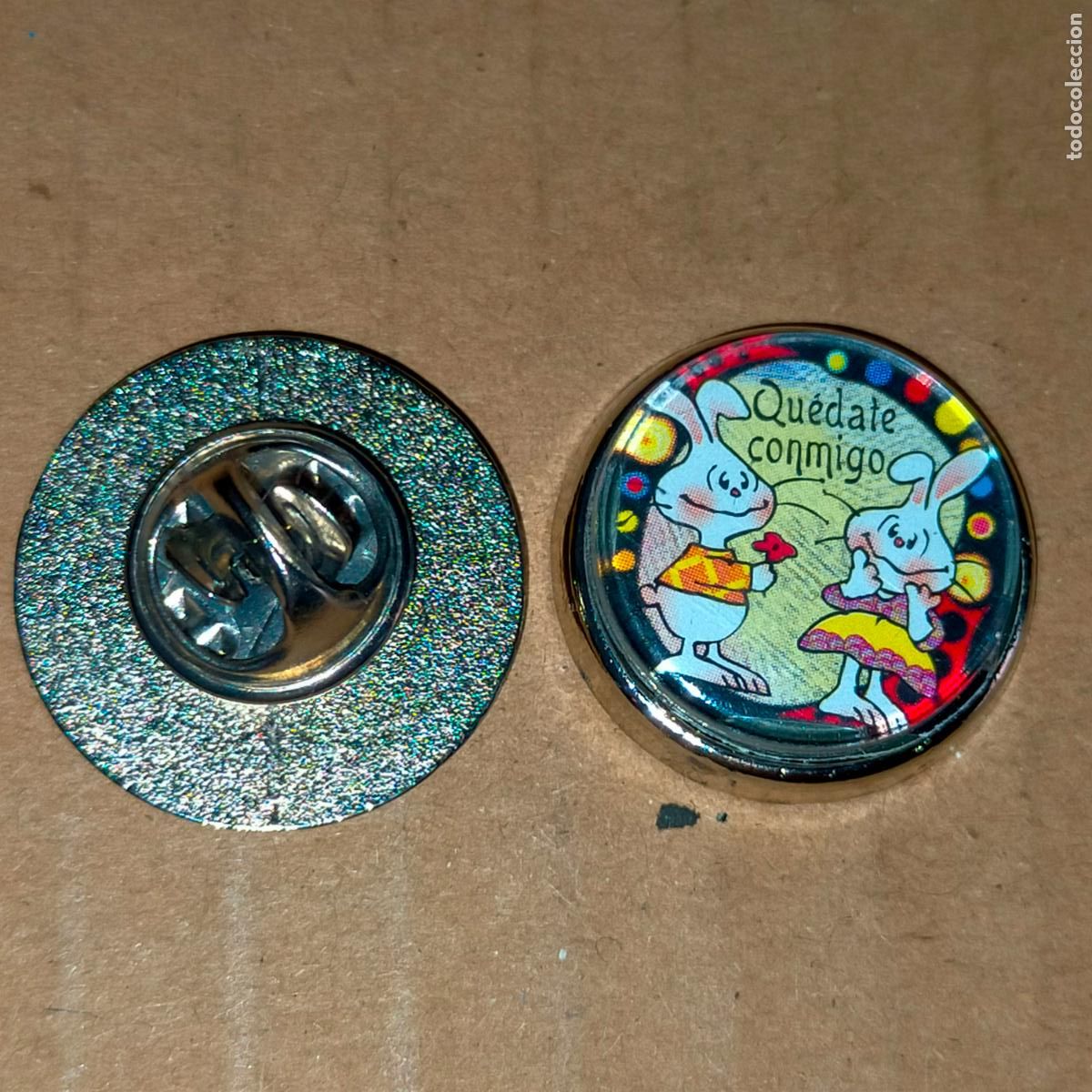 Pin's de collection: PIN REDONDO METAL - frases del dia - VER MUCHAS DIFIERENTES
