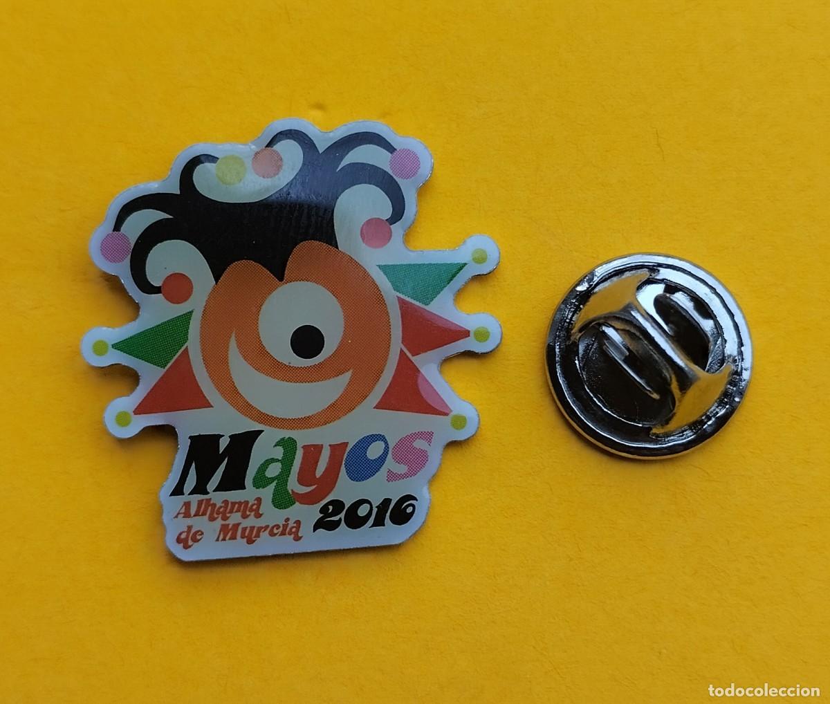 Pins de colecci&oacute;n: PIN - ALHAMA DE MURCIA - MAYOS 2016 - MURCIA - #V25