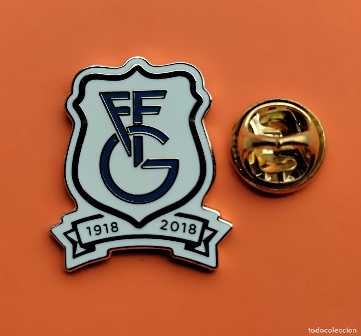 Pins de colecci&oacute;n: PIN FUTBOL - CENTENARIO FEDERACION FUTBOL GUIPUZCOANA 1918/2018 - #V25