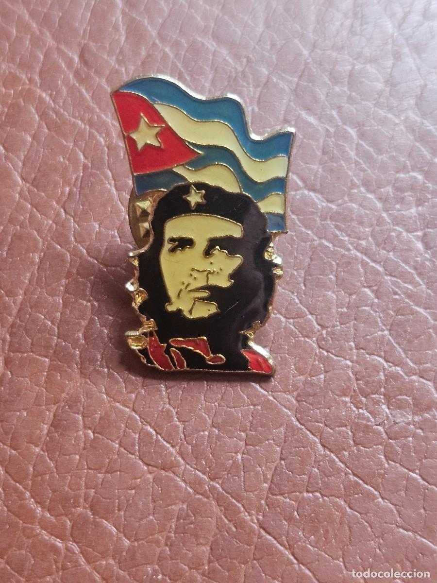 Pins de colecci&oacute;n: Pin - CHE GUEVARA - Bandera cubana - Cuba