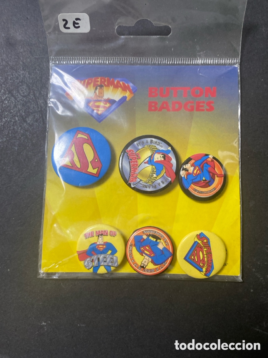 Pins de colecci&oacute;n: Pin chapa Superman Marcel