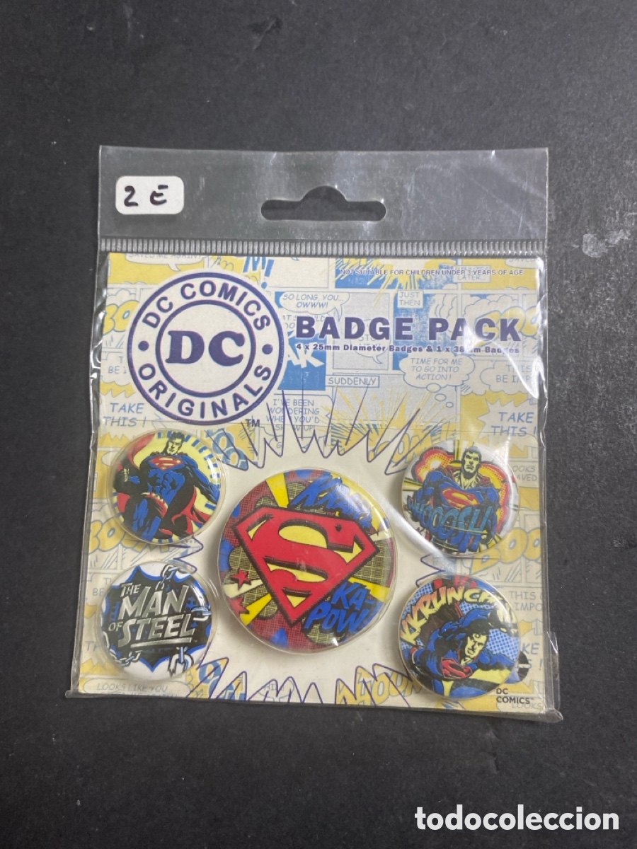 Pins de colecci&oacute;n: Pin chapa Superman Marvel