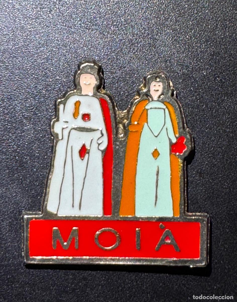 Pins de colecci&oacute;n: ANTIGUO PIN GEGANTS (Gigantes) MOI&Agrave; (EL MOIAN&Egrave;S) BARCELONA