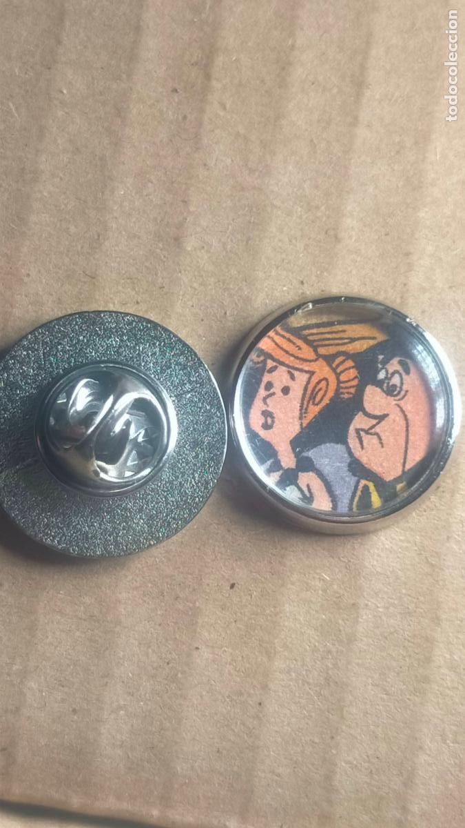 Pins de colecci&oacute;n: PIN REDONDO METAL - dibujos animados la familia Picapiedra los picapiedras