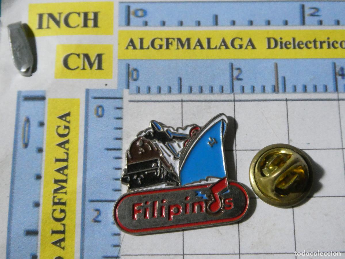 Collection pins: PIN DE DIBUJOS ANIMADOS. CHUCHER&Iacute;AS PASTELITOS. FILIPINOS BARCO FERROCARRIL AVI&Oacute;N
