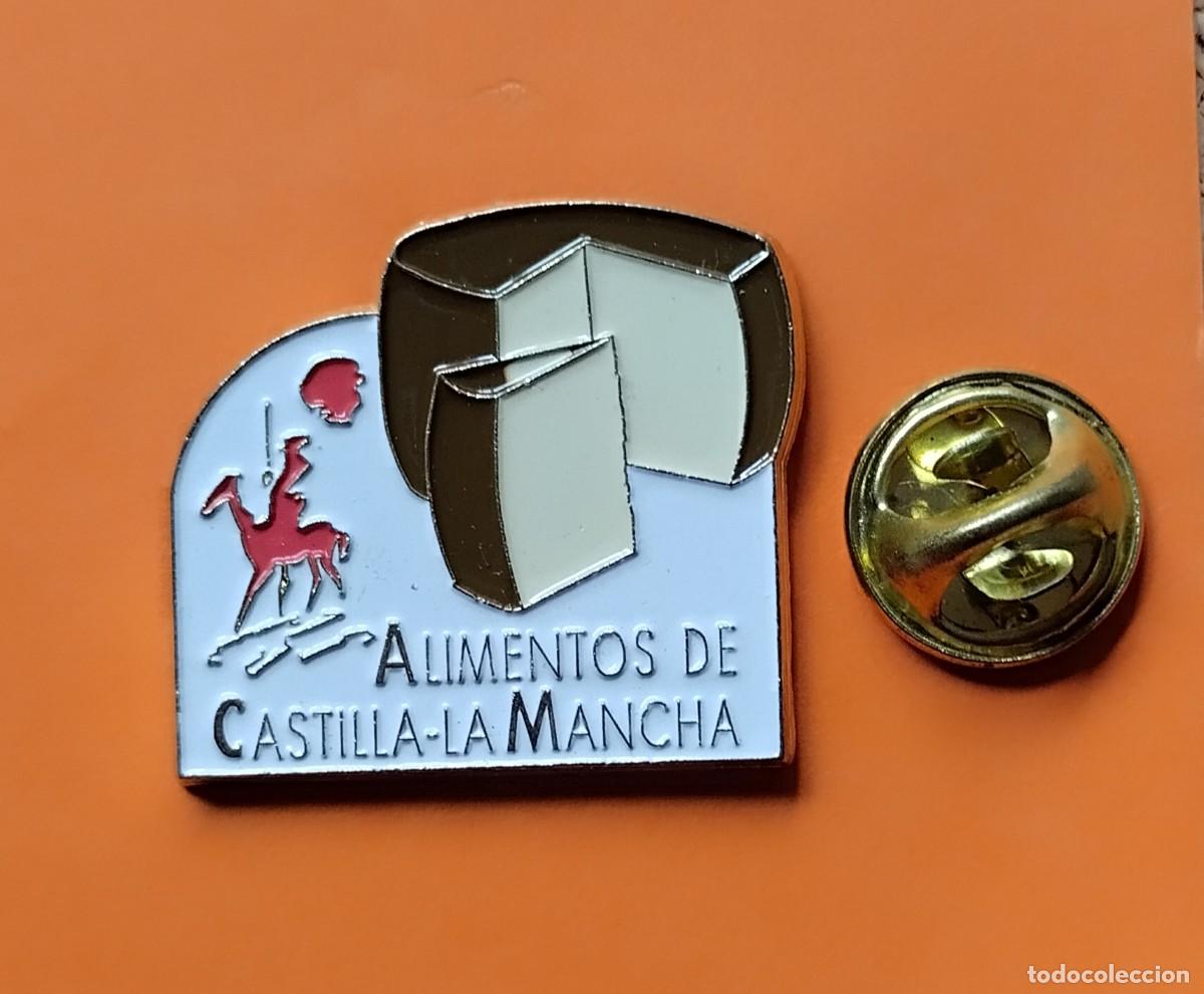 Pins de colecci&oacute;n: PIN - ALIMENTOS DE CASTILLA LA MANCHA - QUIJOTE . #V25