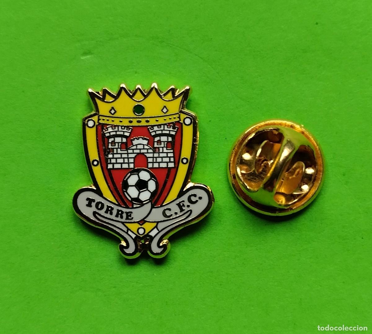 Pins de colecci&oacute;n: PIN FUTBOL - ESMALTE - ESCUDO EQUIPO - C D E. FOR&Ccedil;A TORRE C F. - SANTANDER - CANTABRIA
