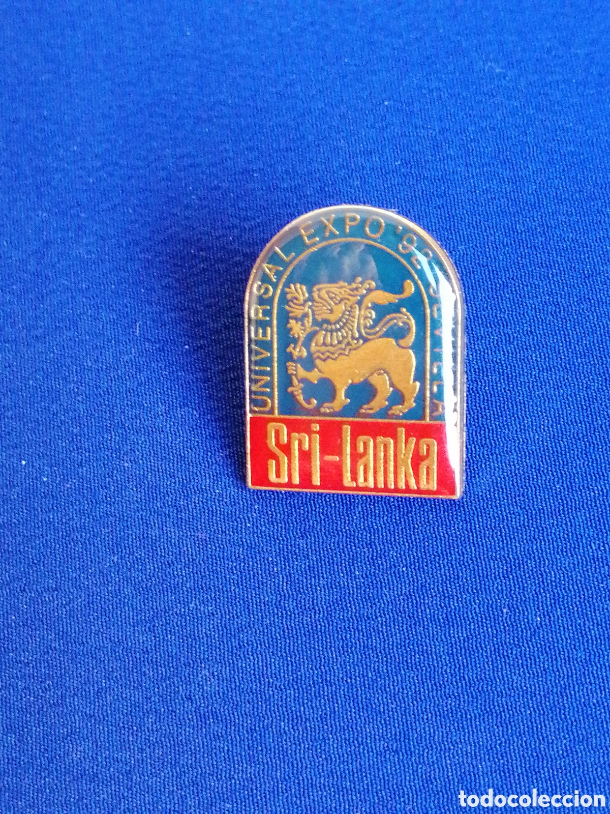 Sammlung von Pins: UNIVERSAL EXPO 92 SEVILLA SRI-LANKA PIN