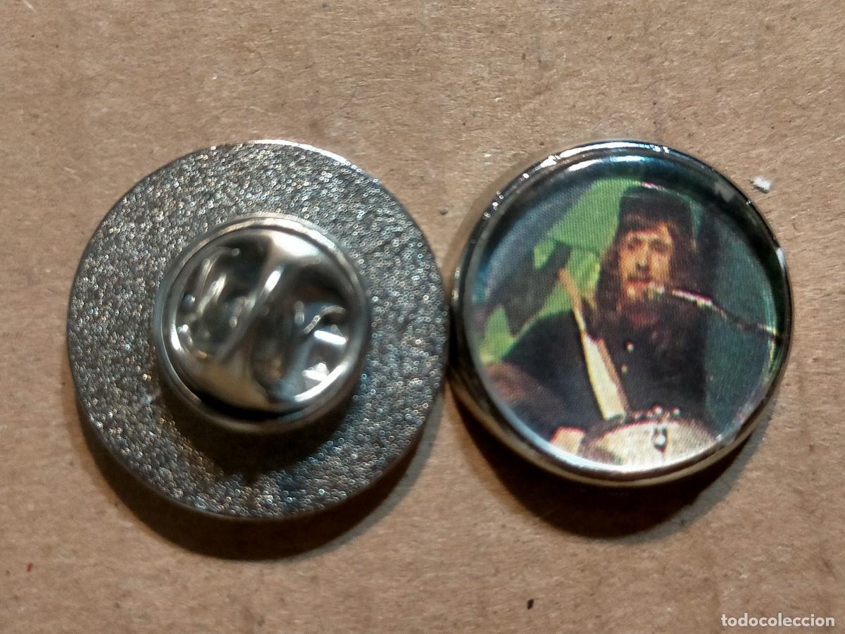 Pins e Spille di collezione: PIN REDONDO METAL - musica cantante rock componente grupo paper lace