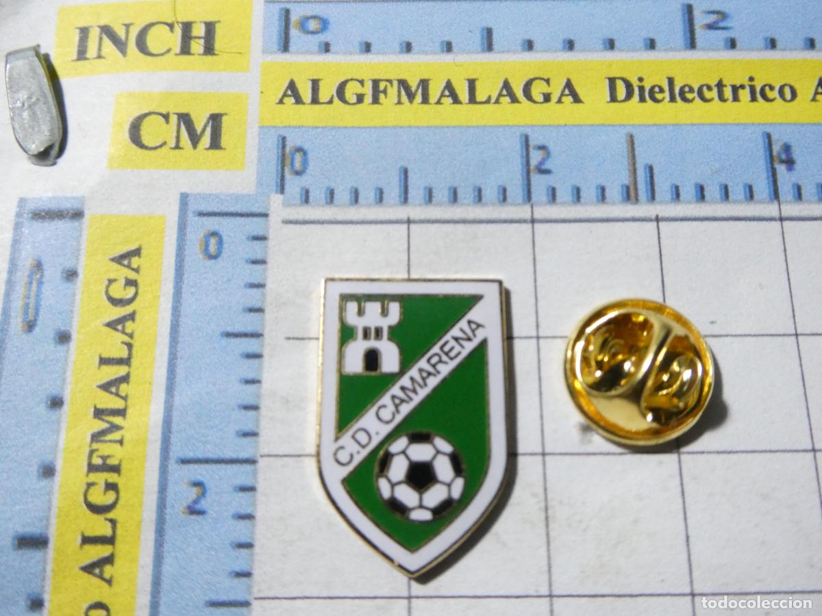 Pins de cole&ccedil;&atilde;o: PIN DE DEPORTES. F&Uacute;TBOL. CD CAMARENA TOLEDO. ESCUDO DEL EQUIPO