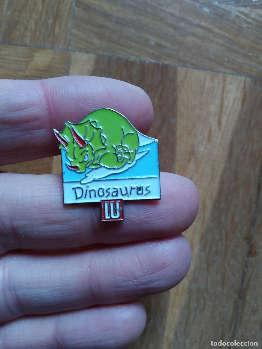 Pins de colecci&oacute;n: PIN PROMOCIONAL DINOSAURIOS GALLETAS LU