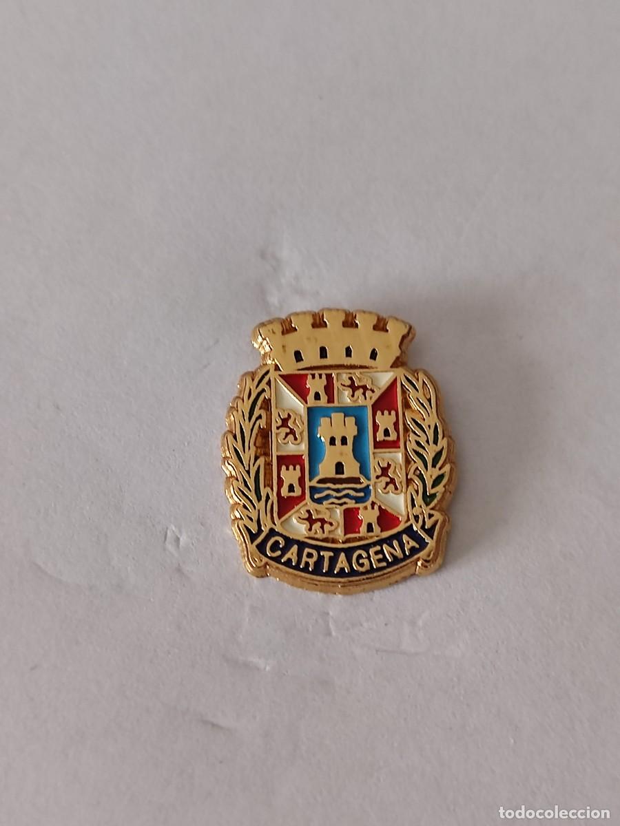 Pins de colecci&oacute;n: PIN ESCUDO HERALDICO DE CARTAGENA- MURCIA