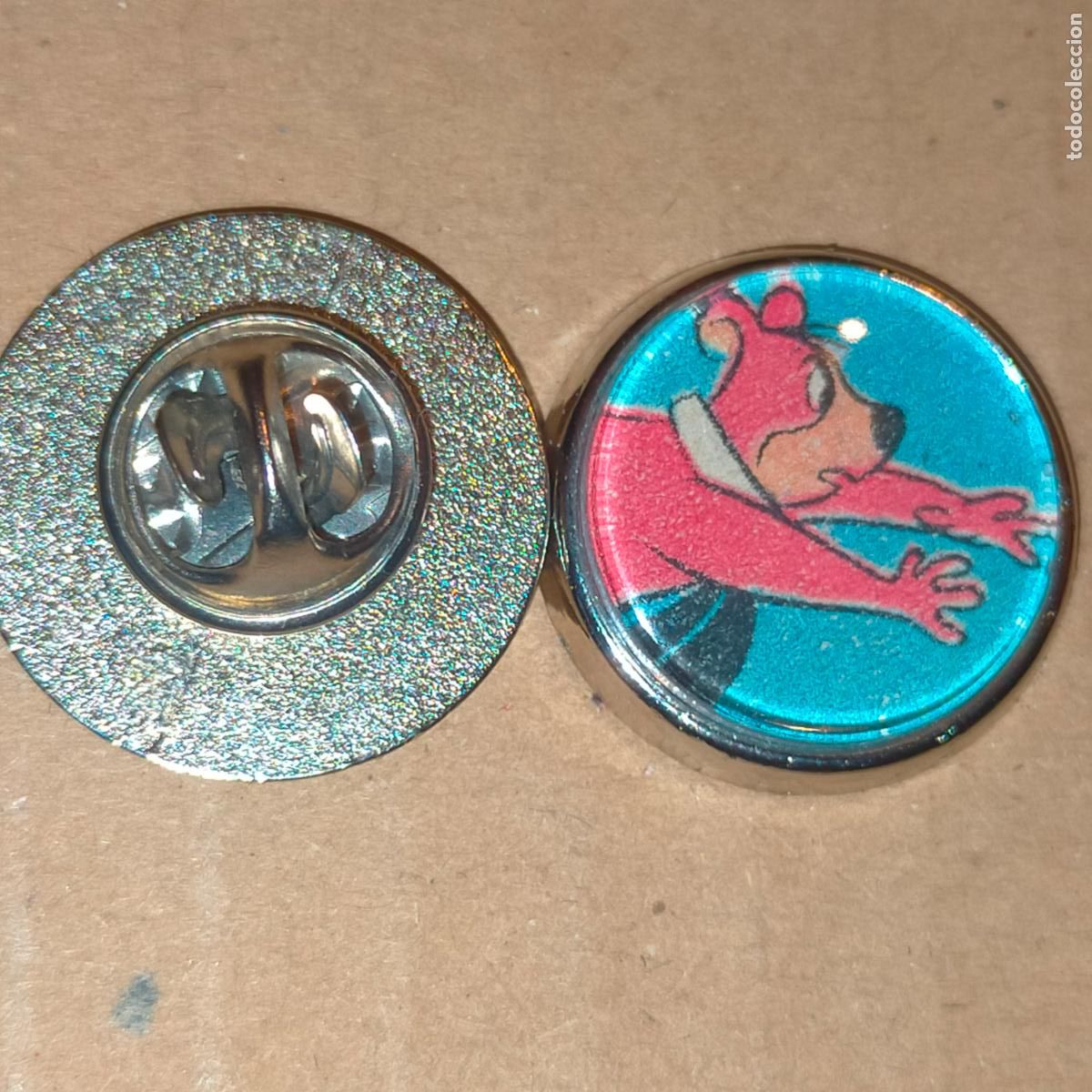 Pins e Spille di collezione: pin redondo metal - DIBUJOS ANIMADOS LA AVENTURAS DEL OSO YOGUI COMIC