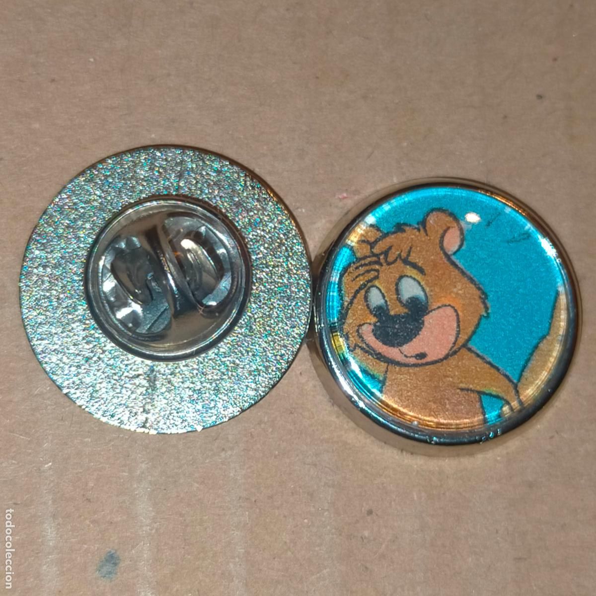 Pins e Spille di collezione: pin redondo metal - DIBUJOS ANIMADOS LA AVENTURAS DEL OSO YOGUI COMIC