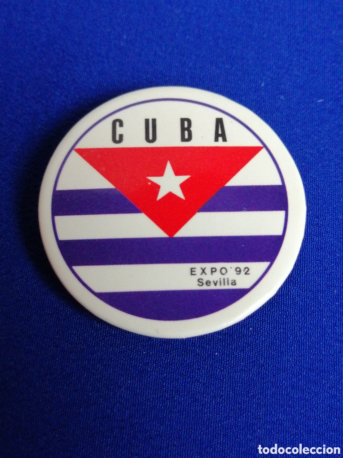 Sammlung von Pins: EXPO 92 SEVILLA CUBA CHAPA DE ALFILER