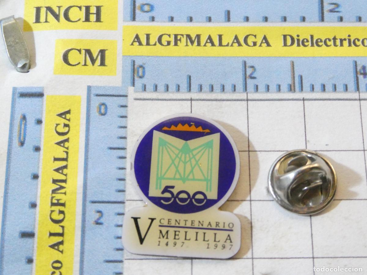Pins de cole&ccedil;&atilde;o: PIN DE TURISMO. V CENTENARIO CIUDAD MELILLA 1497 1997