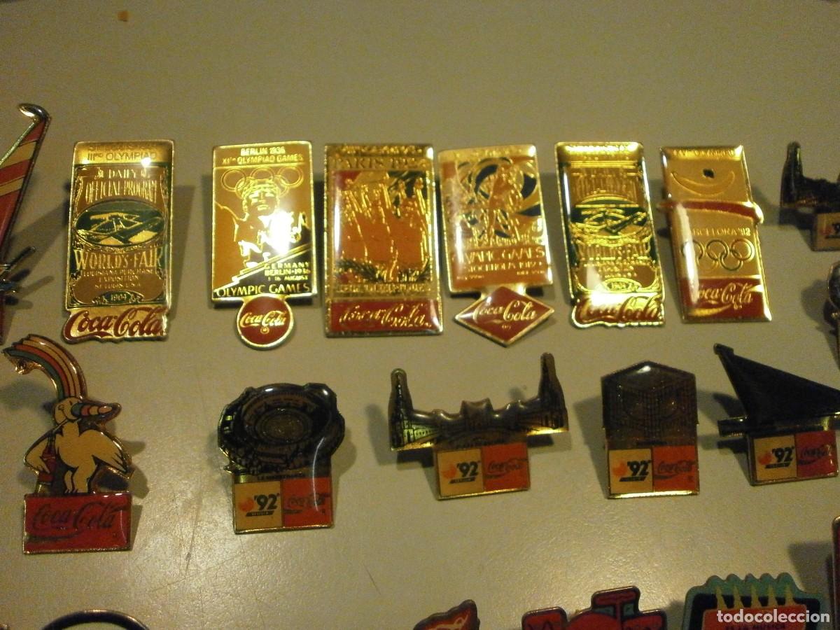 Pins de colecci&oacute;n: lote de 75 pins cocacola - Foto 3