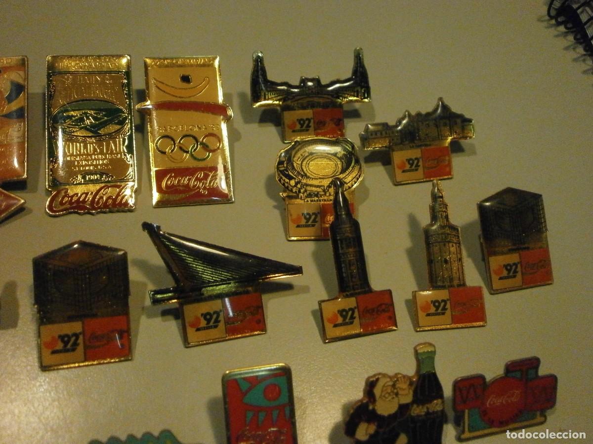 Pins de colecci&oacute;n: lote de 75 pins cocacola - Foto 4