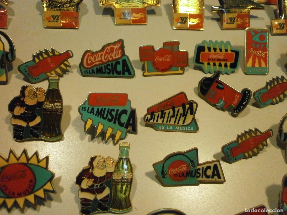 Pins de colecci&oacute;n: lote de 75 pins cocacola - Foto 6