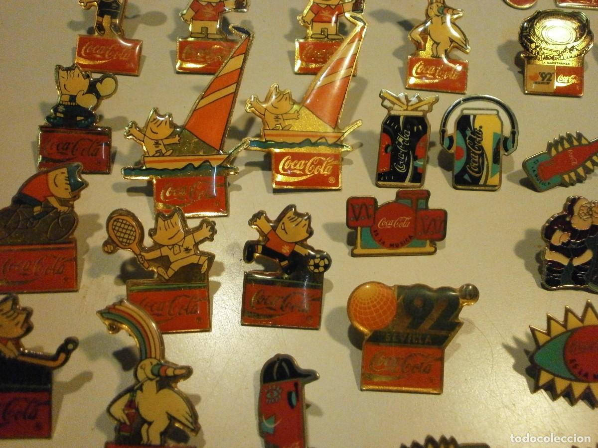 Pins de colecci&oacute;n: lote de 75 pins cocacola - Foto 7