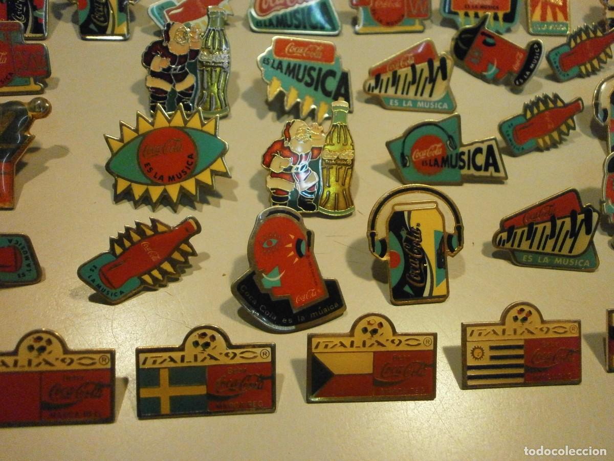 Pins de colecci&oacute;n: lote de 75 pins cocacola - Foto 9