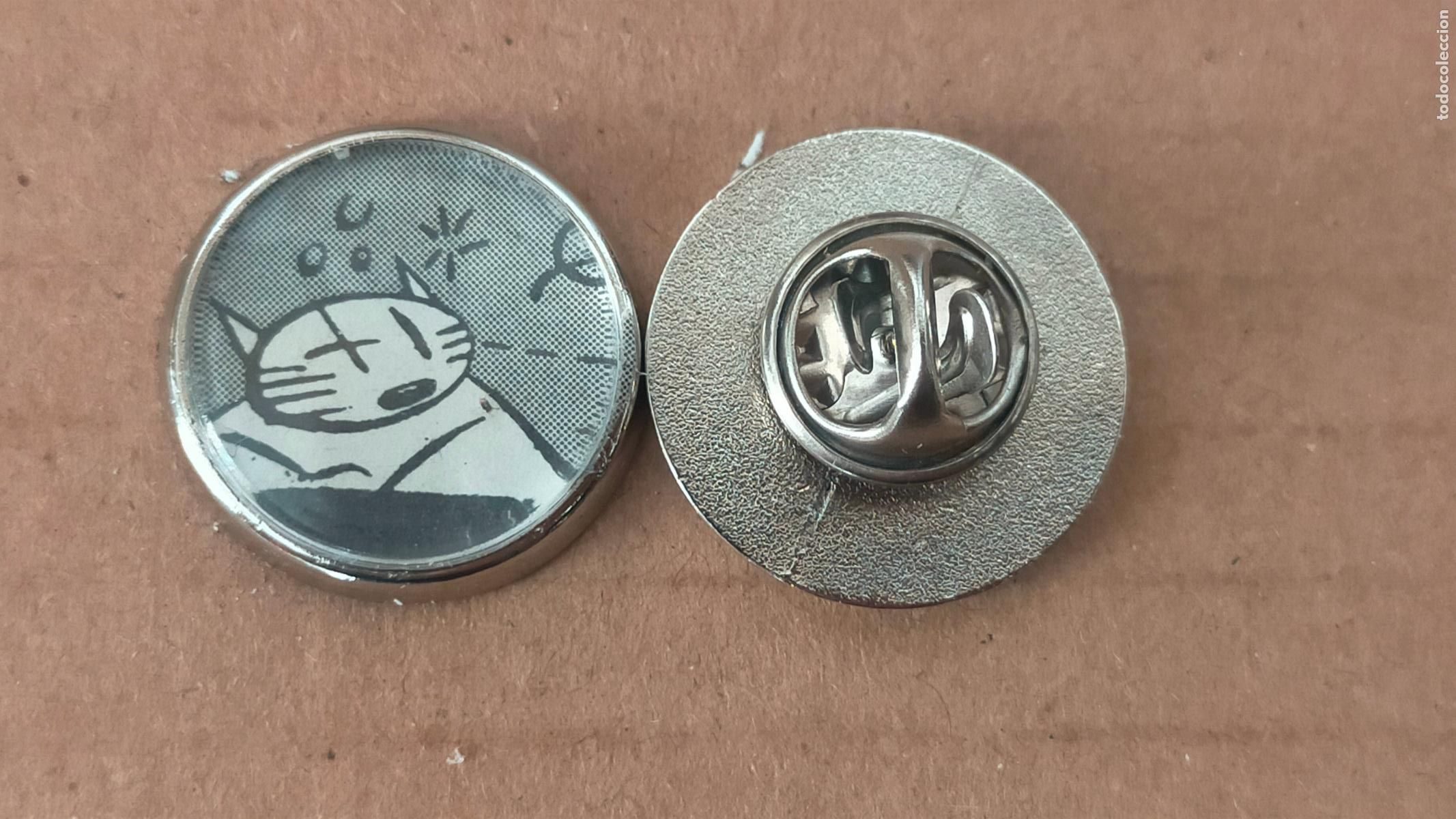Pins e Spille di collezione: PIN REDONDO METAL - COMIC BAZOOKA EL GATO