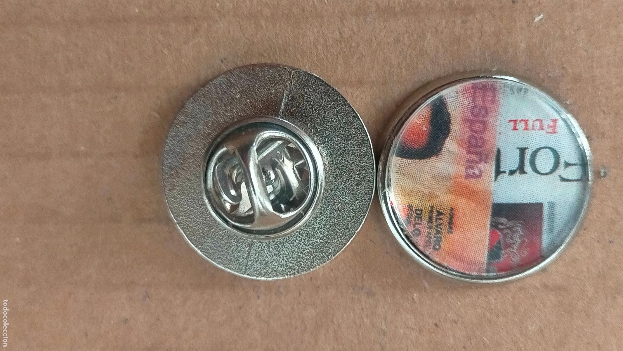 Collection pins: PIN REDONDO METAL - PUBLICITARIO TABACALERA TABACOS CIGARRILLOS FORTUNA