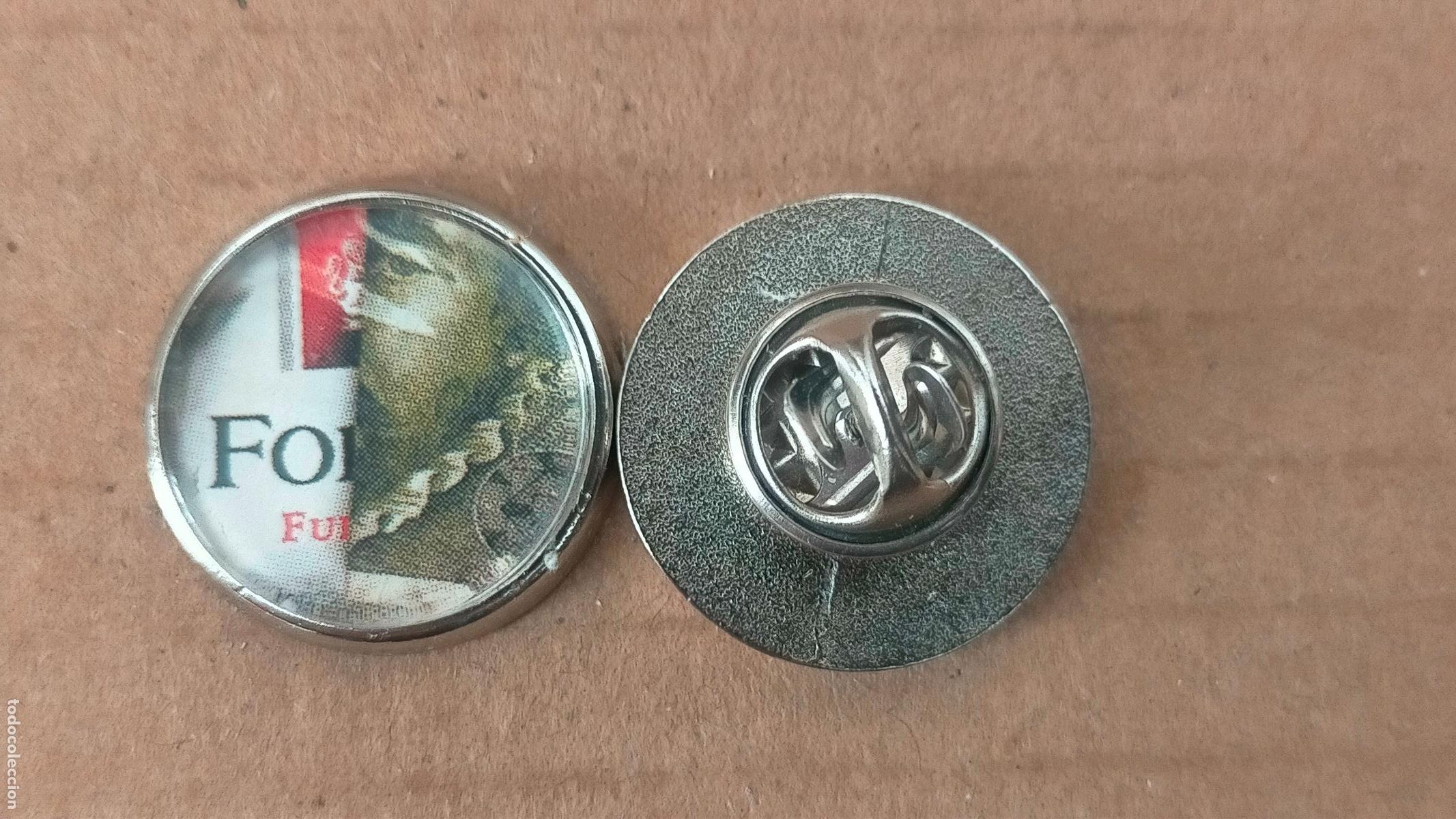 Collection pins: PIN REDONDO METAL - PUBLICITARIO TABACALERA TABACOS CIGARRILLOS FORTUNA