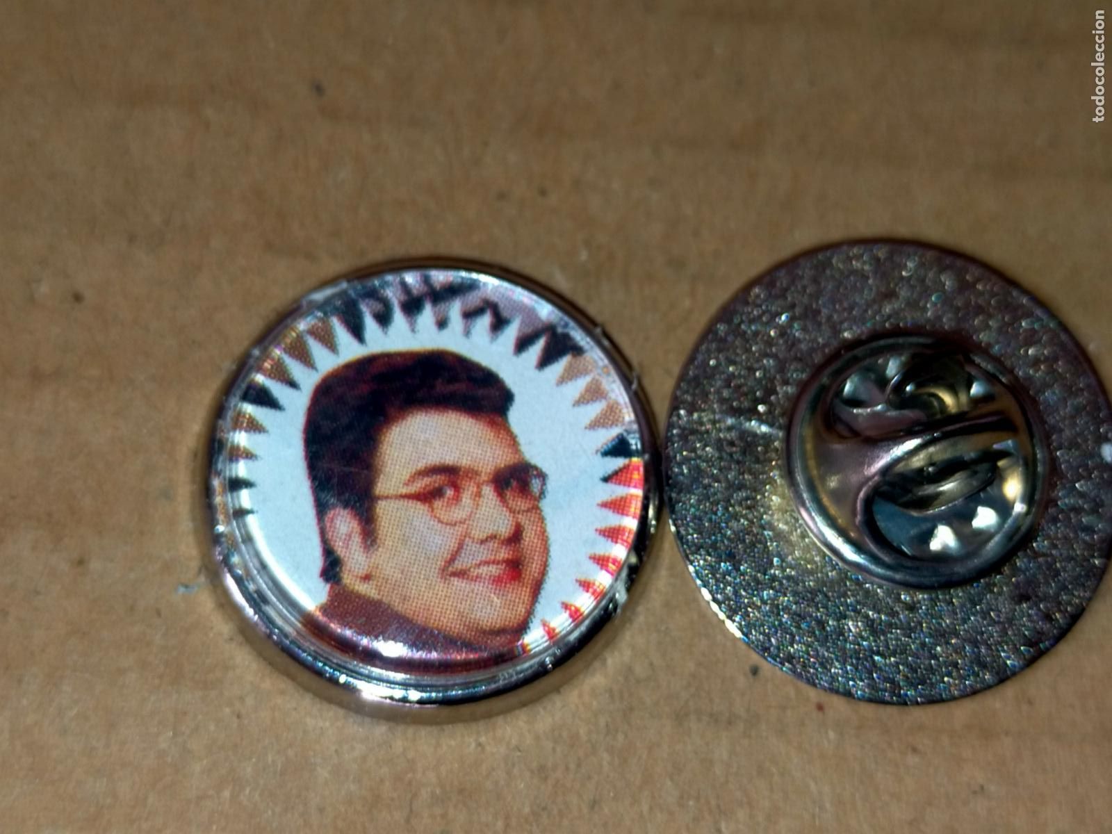 Pins e Spille di collezione: PIN REDONDO METAL - cine espa&ntilde;ol Florentino Fern&aacute;ndez