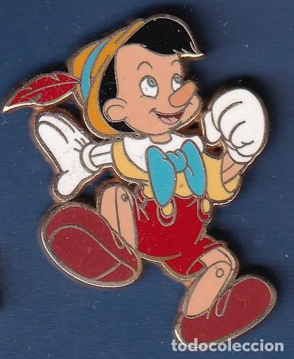 Pins de colecci&oacute;n: PIN DE DISNEY DE PINOCHO (WALT DISNEY WORLD) TAMA&Ntilde;O 4cm x 3,2cm