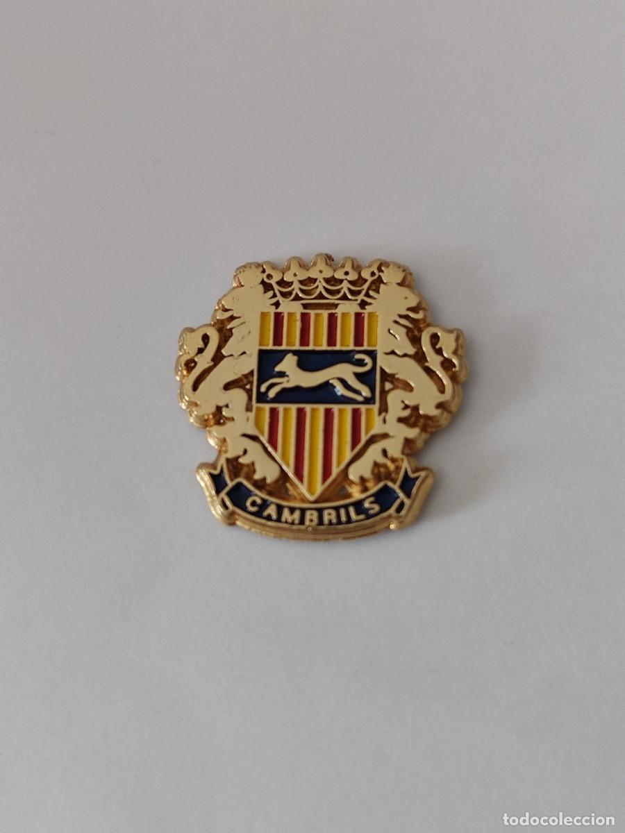 Pins de colecci&oacute;n: PIN HERALDICO DE CAMBRILS (TARRAGONA