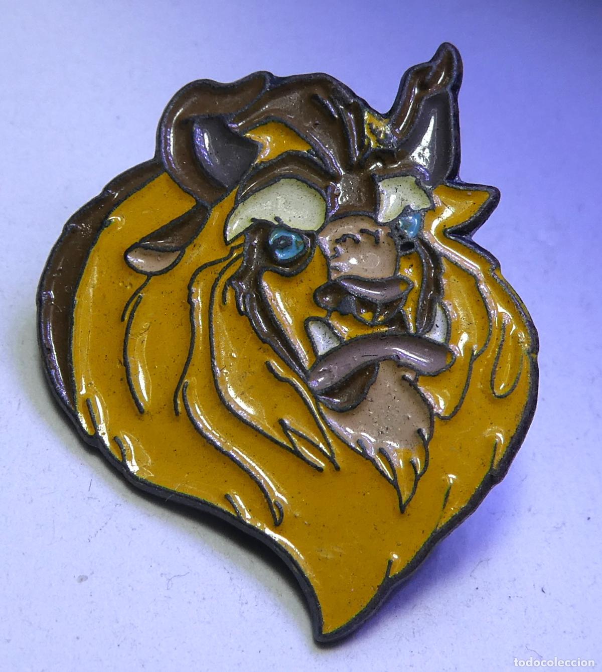 Pins de colecci&oacute;n: PIN DE LA BELLA Y LA BESTIA, DISNEY