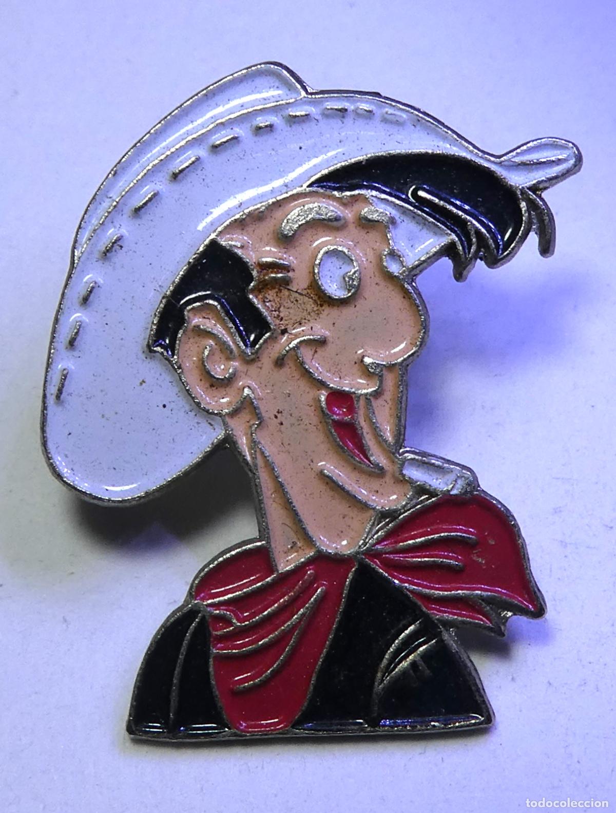Collection pins: PIN LUCKY LUCKE PERSONAJE DE C&Oacute;MIC