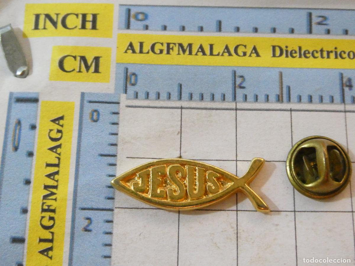 Pins de colecci&oacute;n: PIN RELIGIOSO SEMANA SANTA. PEZ JESUS MILAGROS PANES PECES
