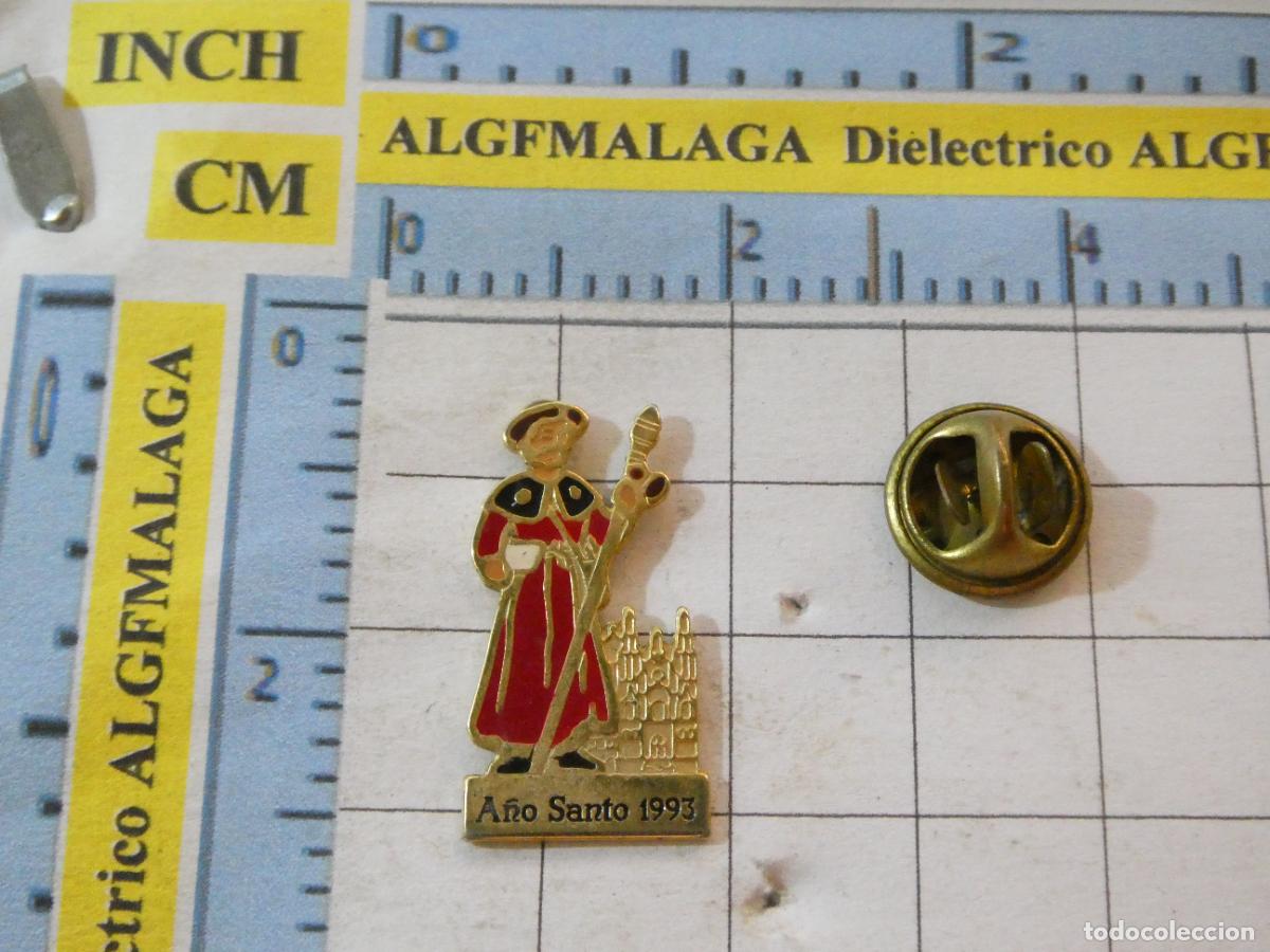 Pins e Spille di collezione: PIN DE TURISMO. A&Ntilde;O SANTO XACOBEO SANTIAGO COMPOSTELA 1993