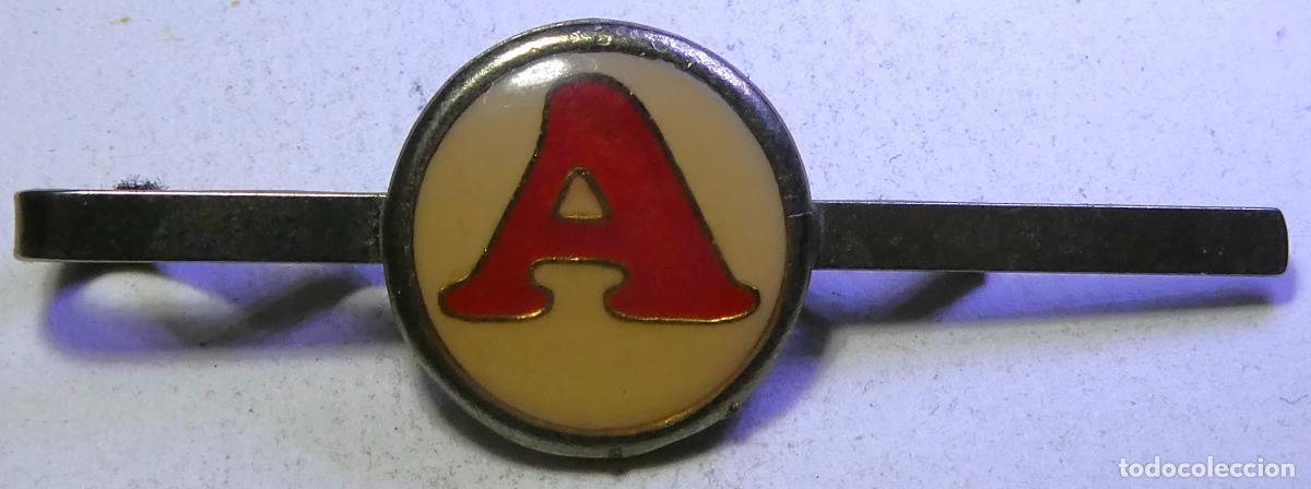 Pins de colecci&oacute;n: pasador de corbata letra A - Foto 1