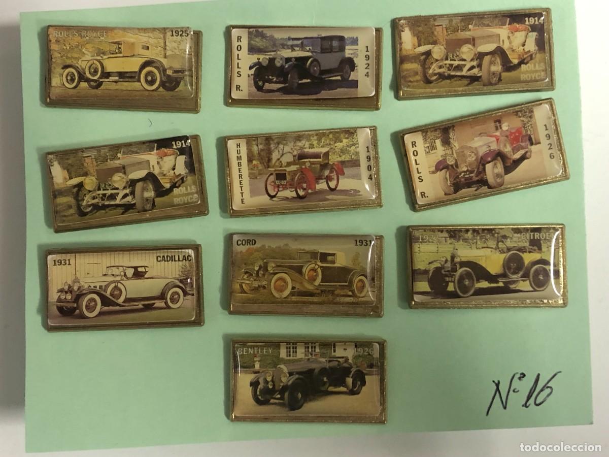 Pins de colecci&oacute;n: PINS DE COCHES ANTIGUOS LOTE DE 10 PINS DIFERENTES-N&ordm;-16-CAJ-N&ordm;-2