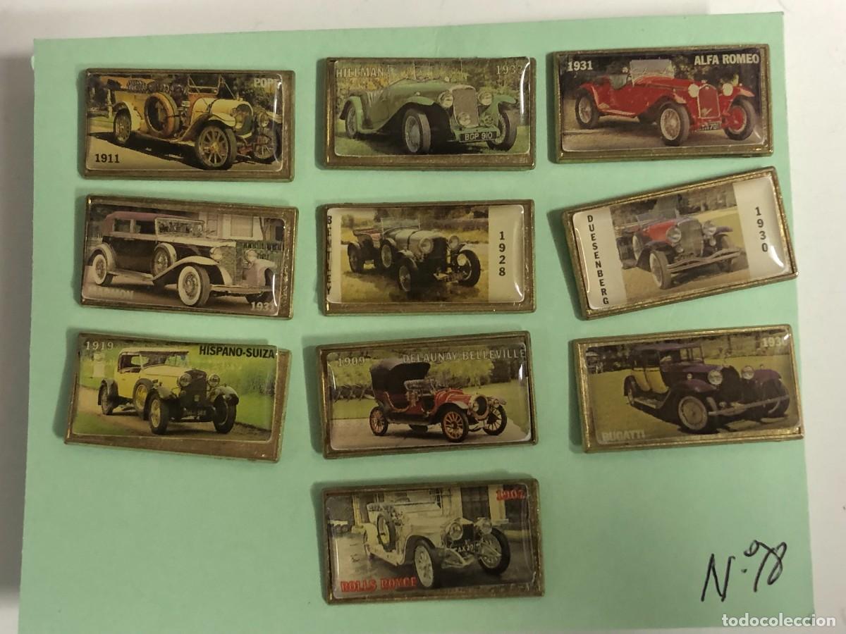 Pins de colecci&oacute;n: PINS DE COCHES ANTIGUOS LOTE DE 10 PINS DIFERENTES-N&ordm;-18-CAJ-N&ordm;-2
