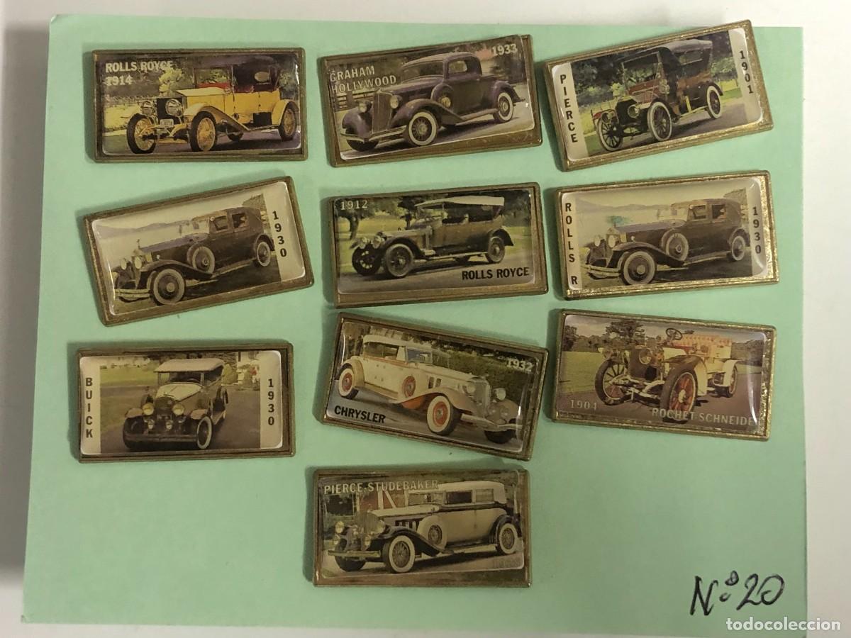 Pins de colecci&oacute;n: PINS DE COCHES ANTIGUOS LOTE DE 10 PINS DIFERENTES-N&ordm;-20-CAJ-N&ordm;-2