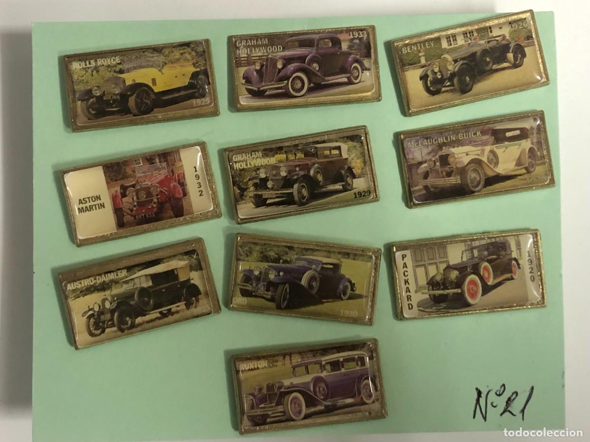 Pins de colecci&oacute;n: PINS DE COCHES ANTIGUOS LOTE DE 10 PINS DIFERENTES-N&ordm;-21-CAJ-N&ordm;-2