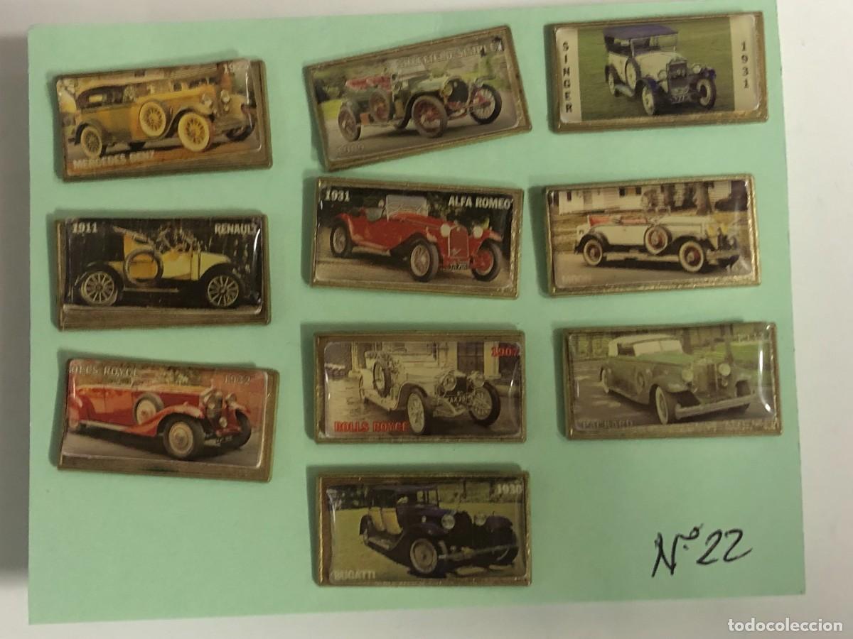 Pins de colecci&oacute;n: PINS DE COCHES ANTIGUOS LOTE DE 10 PINS DIFERENTES-N&ordm;-22-CAJ-N&ordm;-2