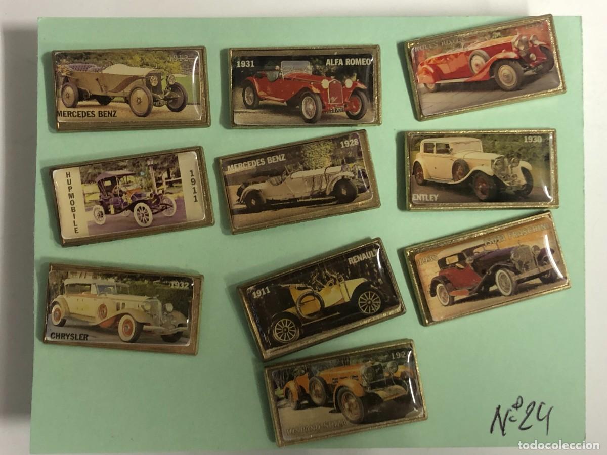 Pins de colecci&oacute;n: PINS DE COCHES ANTIGUOS LOTE DE 10 PINS DIFERENTES-N&ordm;-24-CAJ-N&ordm;-2